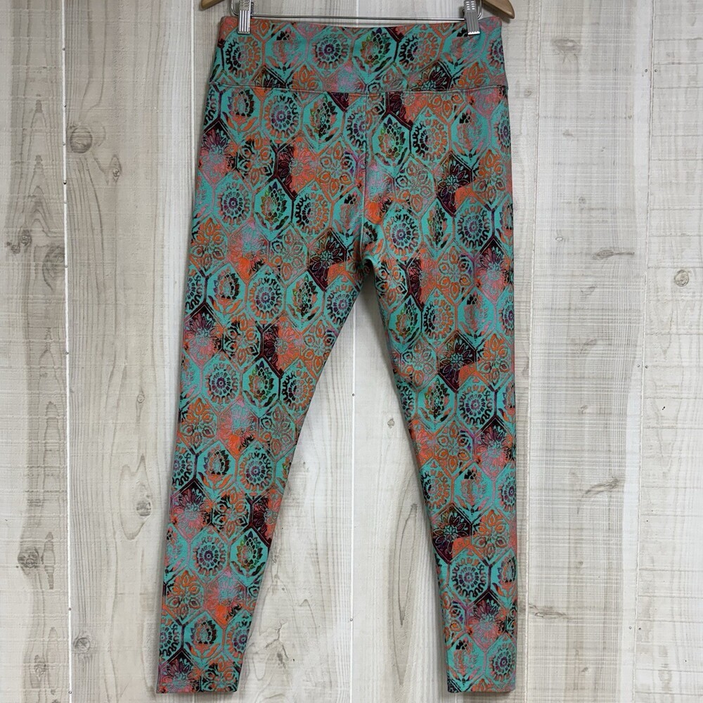 Soft Surroundings Leggings Moroccan Style Pattern Athleisure Medium